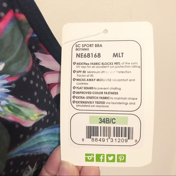 Next SC Sport Bra Bikini “Botanix”. - Picture 6 of 8